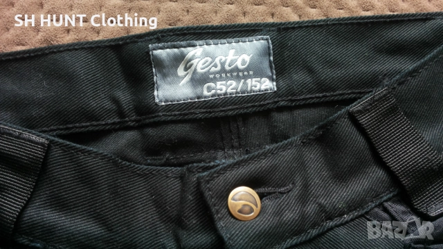 GESTO Work Wear Trouser размер 52 / L Работен панталон W4-76, снимка 15 - Панталони - 51993931