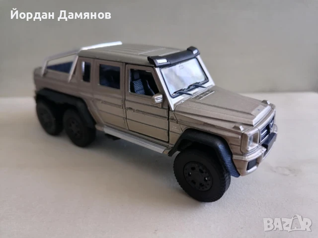 Мерцедес Г клас 6х6 мащаб 1:34, снимка 3 - Колекции - 50900267
