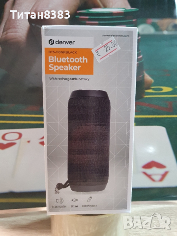 Блуту колонка, снимка 1 - Bluetooth тонколони - 44758657