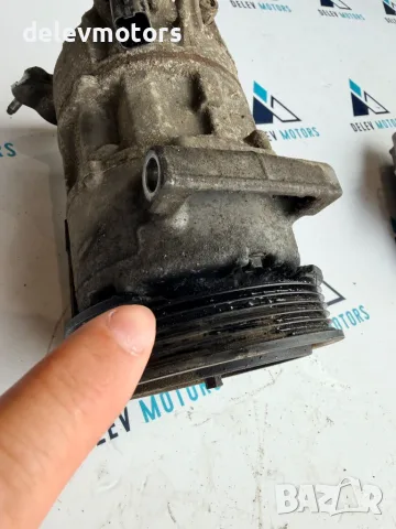 9676862380, 447150-3251 компресор за климатик Denso със счупена шайба от Citroen C4 1.6 HDI, 92 ph., снимка 7 - Части - 55836456