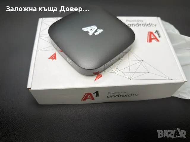 Tv box A1 android 12 тв бокс чисто нов google smart tv приемник 