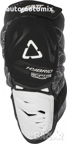 МОТО ПРОТЕКТОРИ,НАКОЛЕНКИ 3DF HIBRID LEATT - БЯЛ, снимка 2 - Аксесоари и консумативи - 34303635