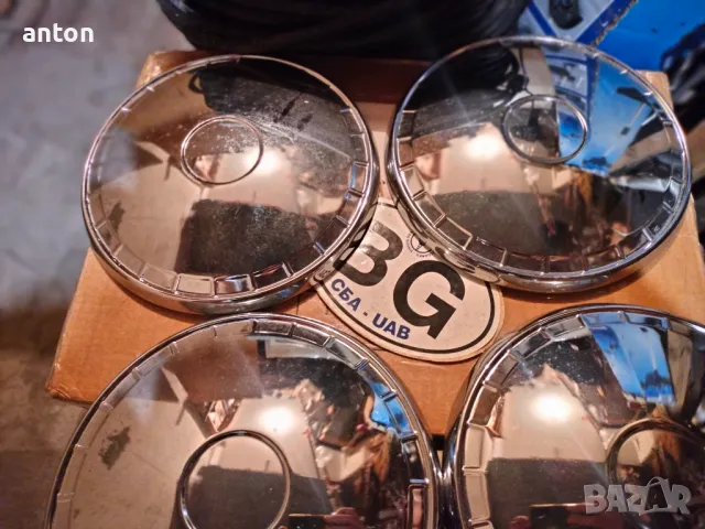 Оригинални хромирани тасове за  ВАЗ жигула 2101 лада LADA 2106. Тас за лада жигули тас за джанти, снимка 2 - Части - 48239866