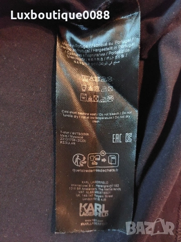 Мъжка тениска Karl Lagerfeld M, снимка 6 - Тениски - 53572763