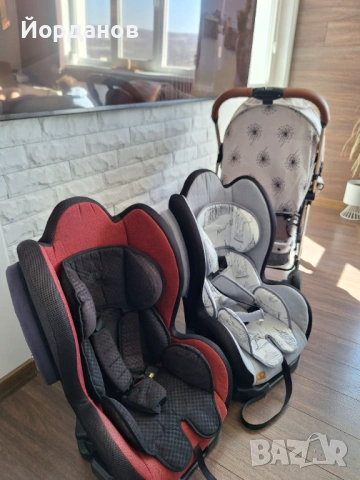 2 броя Детско столче за кола, снимка 2 - Столчета за кола и колело - 53655505