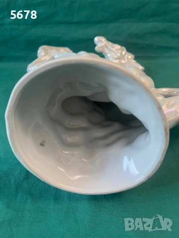 Порцеланова статуетка Жребец -26 см., снимка 6 - Статуетки - 53785443