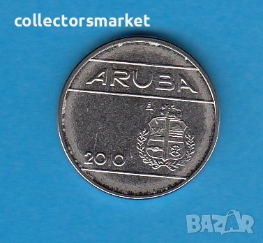 25 цента 2010, Аруба, снимка 2 - Нумизматика и бонистика - 38731044