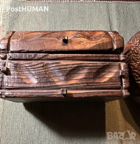 Дървени кутии -дърворезба, снимка 2 - Антикварни и старинни предмети - 47513261