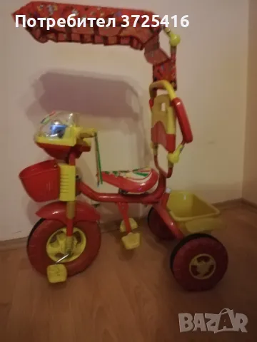 Детско колело триколка, снимка 3 - Детски велосипеди, триколки и коли - 47807583