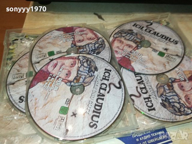 ICH CLAUDIUS X5 DVD-ВНОС GERMANY 2702240835