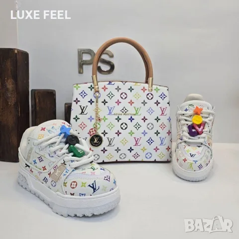 Louis VUITTON 🤍Дамски Кецове , снимка 11 - Кецове - 55742053