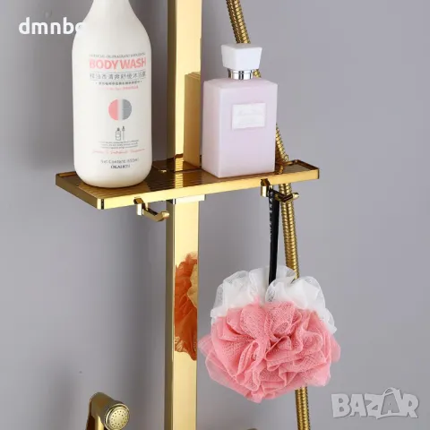 Душ система със смесител в златно 811-C, снимка 4 - Душове - 47503897