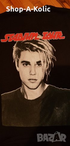 Justin Bieber Stadium Tour 2017 T-Shirt, снимка 3 - Тениски - 34017772