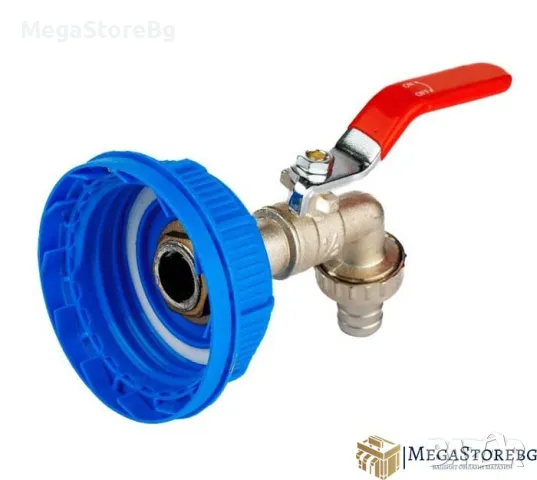 Кран за туба 63592 - 1/2“ Метален 61мм, снимка 2 - Други стоки за дома - 47337353