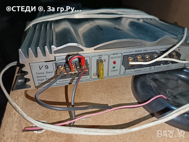 автомобилен усилвател Shark V9. 1000w , снимка 4 - Ресийвъри, усилватели, смесителни пултове - 52592452