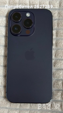 Iphone 14 pro 1tb deep purple / лилав с кейсове- Pitaka, Quadlock, снимка 7 - Apple iPhone - 53222624