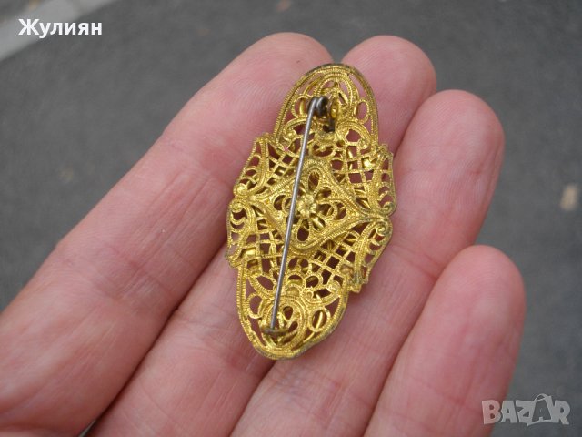 СТАРА БРОШКА, снимка 5 - Антикварни и старинни предмети - 42124798