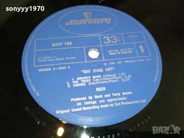 SOLD OUT-поръчани-RUSH MADE IN ENGLAND ДВЕ ПЛОЧИ ОТ АНГЛИЯ 0404222015, снимка 14 - Грамофонни плочи - 36345043