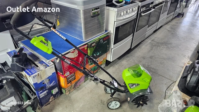 акумулаторен мотокултиватор Greenworks 40V G40TL 27087

, снимка 8 - Градинска техника - 50443858