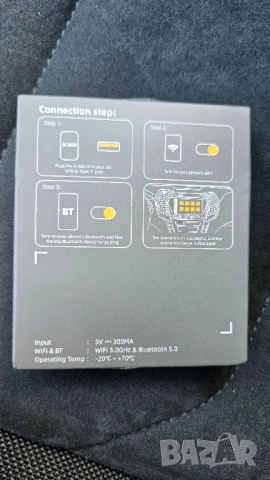Безжичен адаптер за кола Apple CarPlay Android Auto, снимка 4 - Аксесоари и консумативи - 48344938