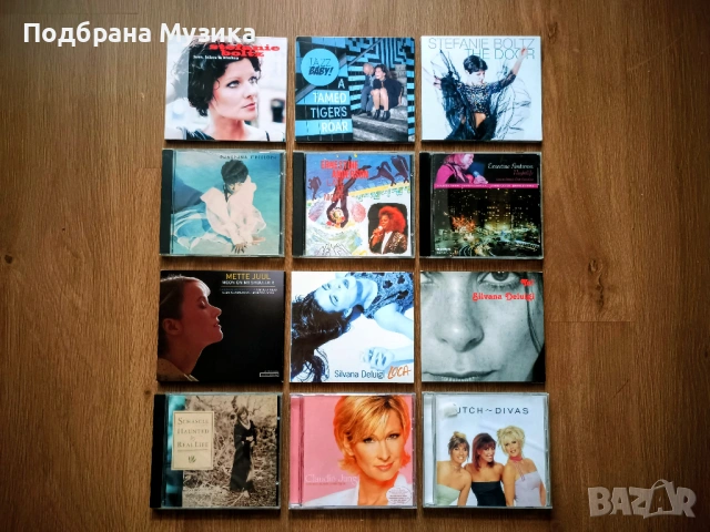 9 audiophile voices + 3 pop from UK