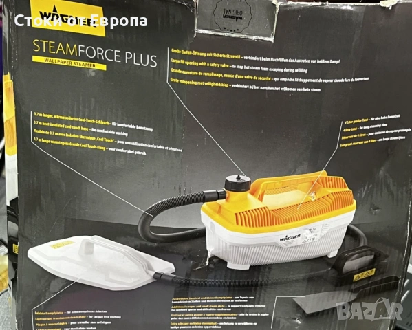 Парочистачка с аксесоари Wagner SteamForce Plus , снимка 2 - Парочистачки и Водоструйки - 53456116