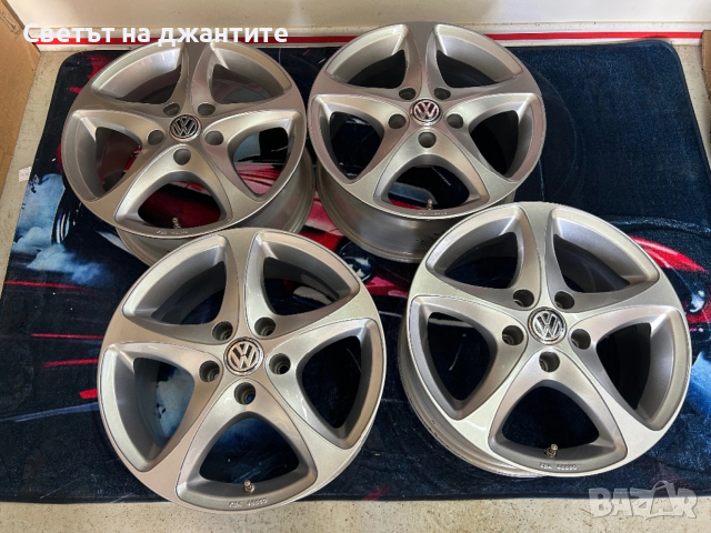 Джанти 16 Цола 5х112 VW Passat Tiguan Touaran Golf 5 6  Skoda Audi A3, снимка 7 - Гуми и джанти - 53603847