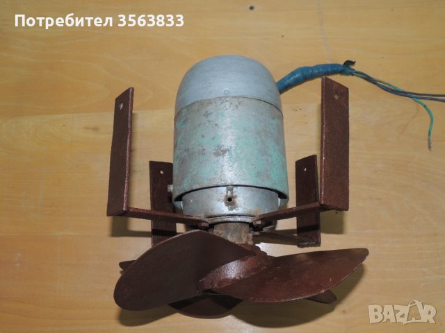 Трифазен вентилатор 0.37 kW, 1380 об/мин, Електродвигател  MEZ 2AP71-4 , снимка 10 - Други машини и части - 42099165