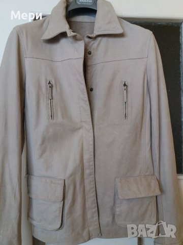 Дамско яке от естествен велур, снимка 10 - Якета - 40509676