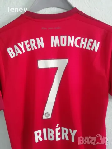 Bayern Munich Ribery Adidas 2015/2016 оригинална тениска фланелка Байерн Мюнхен Рибери размер S, снимка 3 - Тениски - 48893707