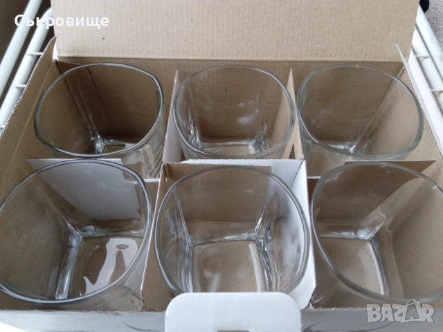 Комплект кристални чаши за уиски Bohemia Pavo 290ml - 6 броя, снимка 2 - Чаши - 35710196