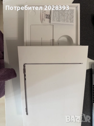 Macbook Air M3/13 inch/8GB RAM/256GB SSD, снимка 5 - Лаптопи за дома - 53698295
