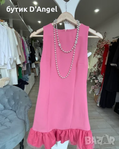 Елегантна дамска рокля MIRAGGIO ROSA, снимка 5 - Рокли - 51131875