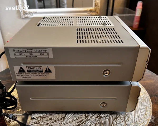 Denon DRA-F101 (ресивър) и Denon DRR-F101 (касетен дек) – Отлично състояние, снимка 2 - Ресийвъри, усилватели, смесителни пултове - 56225260