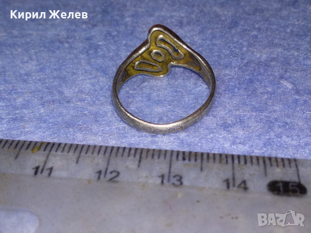 АЖУРЕН ВИНТИДЖ АРТ СРЕБЪРЕН ПРЪСТЕН СРЕБРО 925 SEZGIN МАРКОВО СТИЛНО БИЖУ на СЕЗГИН 43774, снимка 12 - Пръстени - 44692776