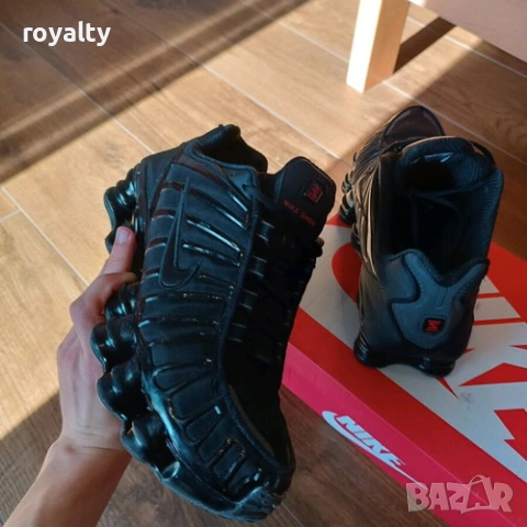 Nike TL Black Оригинални Мъжки Маратонки 40-44 Номер , снимка 6 - Маратонки - 53664935