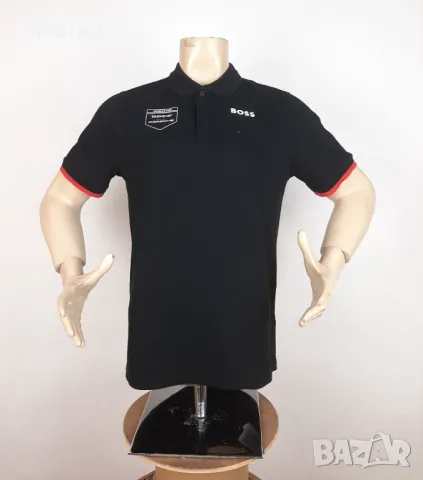Porsche Motorsport x Boss Team Polo Shirt - Оригинална мъжка тениска с яка, снимка 4 - Тениски - 49393444