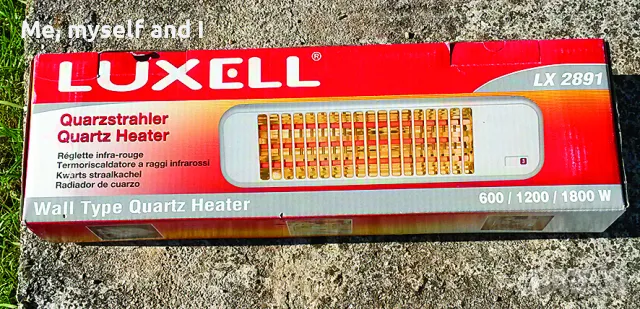 Нова кварцова печка, снимка 2 - Отоплителни печки - 49002170