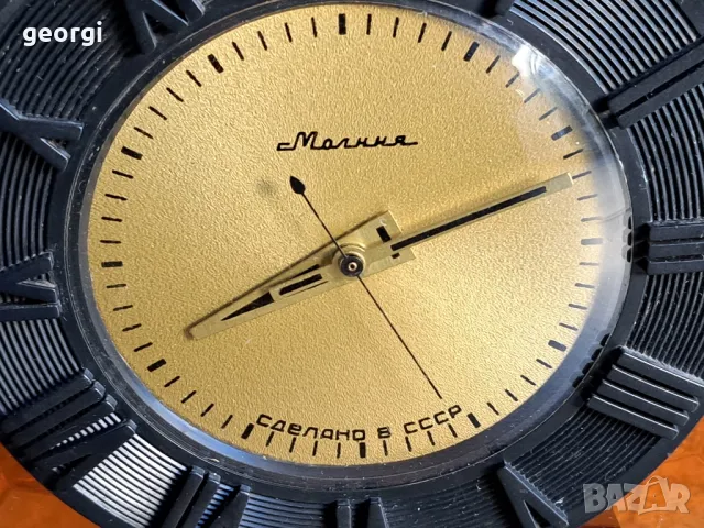 съветски механичен часовник Молния , снимка 5 - Антикварни и старинни предмети - 50090352