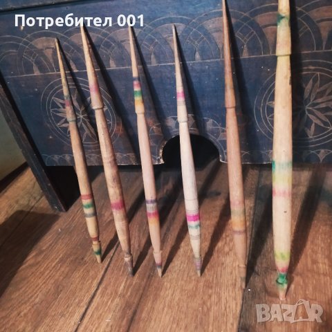 Вретена - стари , автентични , снимка 2 - Антикварни и старинни предмети - 41429121