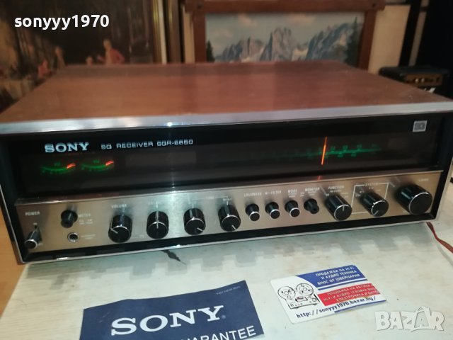 SONY RECEIVER-MADE IN JAPAN 0109231112LNV, снимка 3 - Ресийвъри, усилватели, смесителни пултове - 42042563