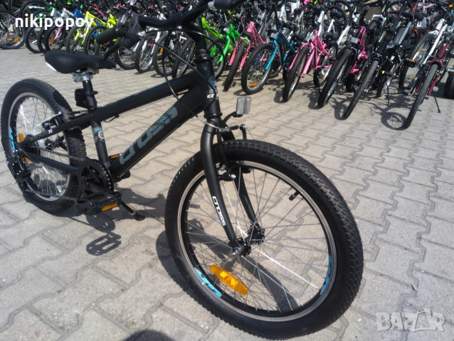 CROSS Велосипед 20" SPEEDSTER черен/син, снимка 4 - Велосипеди - 53839041