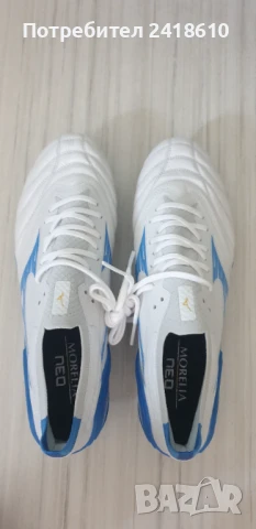 Mizuno Morelia Neo 4 Elite Мens Size 42.5 / 26.5 см. НОВО! ОРИГИНАЛ! Бутонки!, снимка 4 - Спортни обувки - 50939309