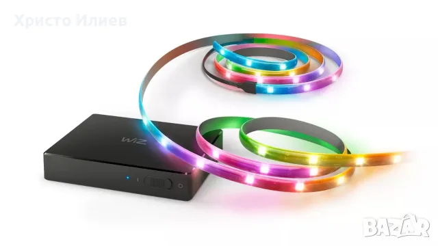 Стартов комплект WiZ Sync box 75"-85" Комплект LED ленти за подсветка на телевизор, снимка 10 - Лед осветление - 56193283