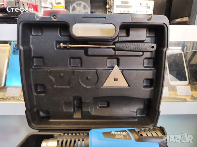 Пистолет за горещ въздух Rapter RR44120 Нов, само е тестван., снимка 5 - Други инструменти - 51963101