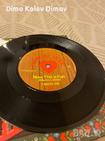 Depeche Mode Single 7” Vinyl Винил, снимка 3 - Грамофонни плочи - 42485245