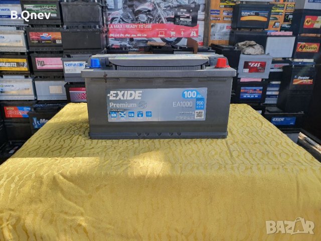 Акумулатор с ГАРАНЦИЯ EXIDE 100ah, снимка 1