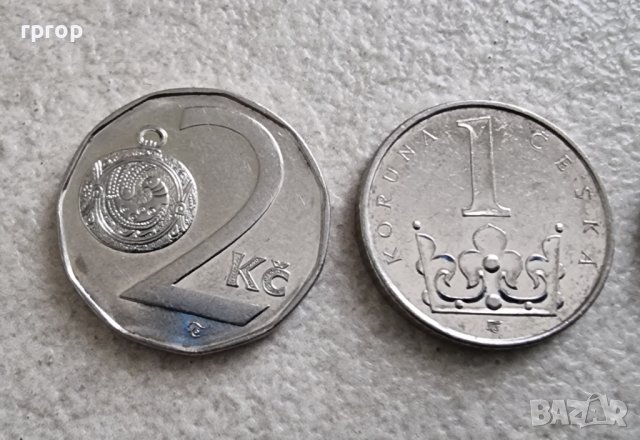 Монети . Чехия.  Лот. Чешки крони. 9 бр., снимка 7 - Нумизматика и бонистика - 39558528