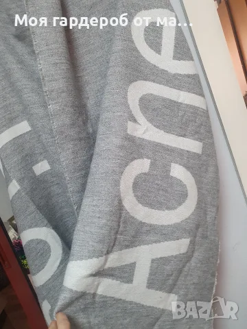 Шал широк Acne Studios , снимка 5 - Шалове - 56329667