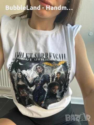 Тениска за феновете на ACOTAR, Fourth Wing, снимка 5 - Тениски - 52015398